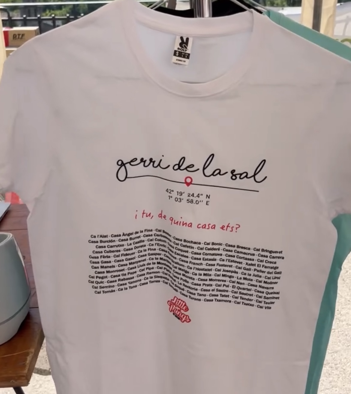 Samarreta De Quina Casa Ets - Gerri de la Sal - Imatge 2